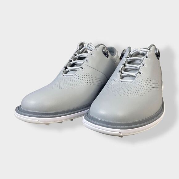 Nike Jordan ADG 4 Wolf Grey White Mens Golf Shoes Cleats DM0103-010 size 8 New - Picture 2 of 11